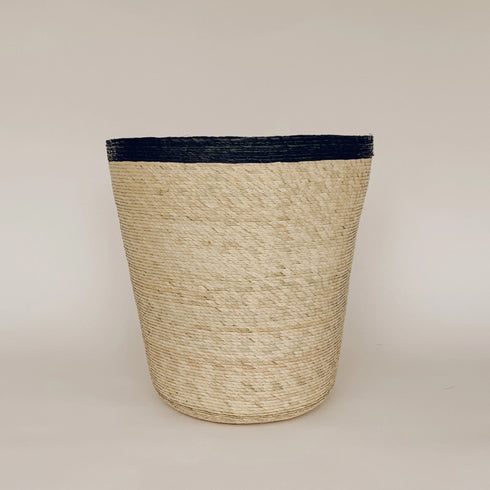 Cardiff Straw Storage Basket-Medium - Leah - Woven